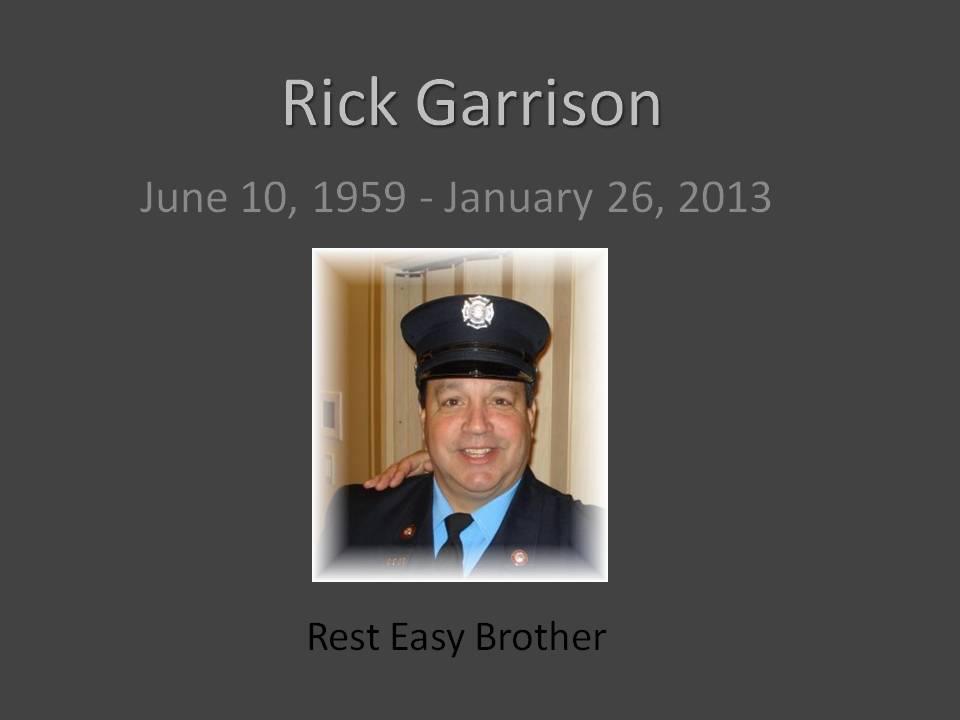  - RIP Rick Garrison